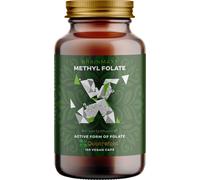 BrainMax Methyl Folate, acido folico in forma attiva, 400 mcg, 100 capsule vegetali Acido folico nella forma attiva metilfolato