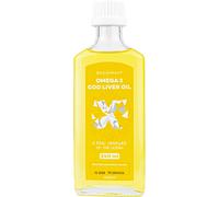 BrainMax Omega 3, Olio di fegato di merluzzo, limone, 240 ml Eccezionale fonte pura e di qualità di Omega 3 dall'Islanda, 920 mg di DHA, 690 mg di…