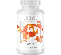 BrainMax Potassio Magnesio, citrato di potassio + malato di magnesio, 200 capsule vegetali