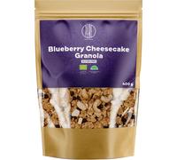 BrainMax Pure Blueberry Cheesecake Granola, mirtilli e cioccolato bianco, BIO, 400 g Muesli al forno con cioccolato bianco e mirtilli / Certificato…