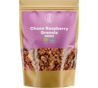 BrainMax Pure® Choco Raspberry Granola, granola con cioccolato e lamponi, BIO, 400 g