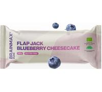 BrainMax Pure Flap Jack, Cheesecake ai mirtilli, BIO, 65 g Barretta proteica Brownie / Certificato *CZ-BIO-001