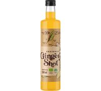 BrainMax Pure Ginger Shot, succo di zenzero con curcuma, BIO Succo di zenzero con curcuma, miele, acqua di cocco e pepe Kampot / Certificato…