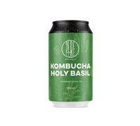 BrainMax Pure® Kombucha, basilico, 330 ml
