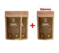 BrainMax Pure Maca Gelatinoso Organic Powder, 150 g, 2+1 GRATIS