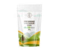 BrainMax Pure Mini Banane al Cioccolato al Latte, BIOLOGICO, 200 g *Certificato CZ-BIO-001 / Banane BIO in cioccolato fondente al 70%.