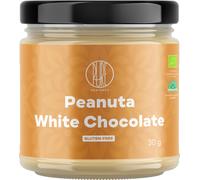 BrainMax Pure Peanuta White Chocolate, Crema di arachidi con cioccolato bianco, BIO, 30 g