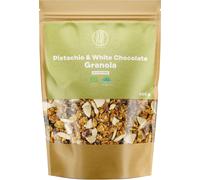 BrainMax Pure Pistachio & White Chocolate Granola, pistacchio e cioccolato bianco, BIO, 400 g Certificato *CZ-BIO-001 / Fiocchi al forno con…