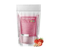 BrainMax Pure Protein Oatmeal, Fragola con Anacardi, BIOLOGICO, 480 g .../ *Certificato CZ-BIO-001