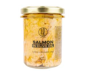 BrainMax Salmone puro in olio d'oliva, 130 g
