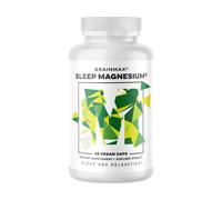 BrainMax Sleep Magnesium®, 320 mg, 50 capsule (Magnesio, GABA, L-teanina, Vitamina B6, succo di amarena)