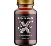 BrainMax Trans-Resveratrolo, resveratrolo, 500 mg, 60 capsule vegetali