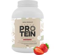 BrainMax Vegan Protein, 1000 g Il sapore: Fragola