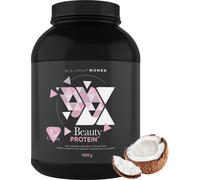 BrainMax Women Beauty Protein, proteine per donne con collagene, cheratina e vitamine, 1000 g Il sapore: Kokos