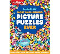 Brainplay Hardest Picture Puzzles Ever: Hidden Pictures, Matching, Mazes, and More!