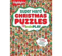 Brainplay Super Hard Christmas Puzzles: 200+ Challenging Christmas Puzzles, Mazes, Logic Games and Wordplay. Holiday-themed Activity Book Gift for Kids 7 and Up