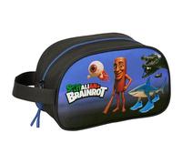 BRAINROT - Borsa per scuola per bambini media con manico, borsa per bambini, adattabile al carrello, facile da pulire, comoda e versatile, qualità e resistenza, 26 x 12 x 15 cm