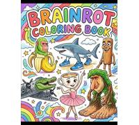 BRAINROT COLOURING BOOK