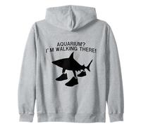 Brainrot Italiano Che Cammina squalo in Sneakerst | Meme Divertente Felpa con Cappuccio