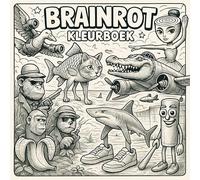 Brainrot Kleurboek: Italian Brainrot Dieren Kleurplaten