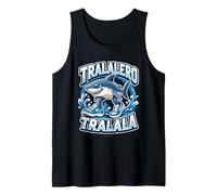 Brainrot Tralalero Tralala Meme Italian Brain Rot Canotta