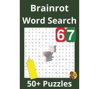 Brainrot Word Search: 50+ Puzzles to Enjoy Anytime, Anywhere