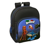 BRAINROT - Zaino scuola per bambini, adattabile al carrello, ideale per bambini in età scolare, comodo e versatile, qualità e resistenza, 32 x 12 x 38 cm