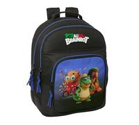 BRAINROT - Zaino scuola per bambini, ideale per bambini di diverse età, comodo e versatile, qualità e resistenza, 32 x 15 x 42 cm
