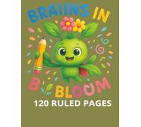 Brains in Bloom: Watch Your Ideas Blossom - 8.5x11 Lined Notebook