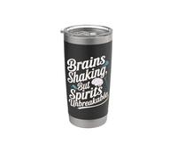 Brains Shaking - Malattia di Parkinson Bicchiere termico in acciaio inox doppia parete