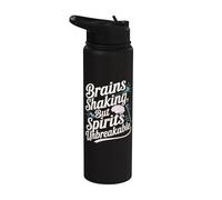 Brains Shaking - Malattia di Parkinson Stainless Steel Insulated Water Bottle