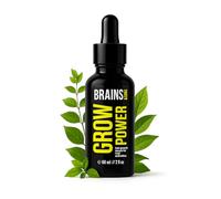 BRAINS & SON Siero per capelli S Grow Power: più potenza sulla testa! 5% biotina + rosmarino e ginseng per capelli più spessi e forti, naturale contro la perdita dei capelli, collagene e vitamina B6
