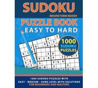 Brainstorm Maker Sudoku Puzzle Book (Tascabile)