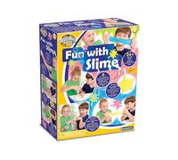 Brainstorm Toys Fun With Slime Kit - Set per la creazione di slime STEM da 36 pezzi, 6 attività di slime, fosforescente e fosforescente