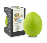 Brainstream A004512 - Timer per uova da cucinare, riproduce 3 melodie per 3 gradi di durezza, colore: Verde chiaro