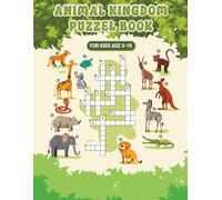 Brainy Beasts: Fun Animal Puzzle Book for Smart Kids age 5-10: Large Print Word Games to Learn, Laugh & Boost Brainpower