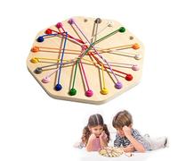 Brainy Knots Game, panemy Gioco da Tavolo Legno, Brainy Knots Corda Districante Gioco, Smart games, Brainrot Carte, Interazione Genitore-figlio, il Pensiero Logico e Allena il Cervello