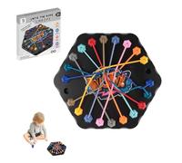 Brainy Knots Rope Challenge Puzzle Knot Logic Gioco Rope Untangling Strategia Gioco Puzzle con corde ritorti Rope Untangling Game per tutta la famiglia