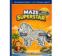 Brainy Maze Puzzles for Kids Ages 8-10: 80 Fun & Tricky Maze Challenges for Children