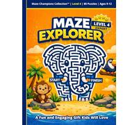 Brainy Maze Puzzles for Kids Ages 8-12: 80 Fun Maze Challenges for Children