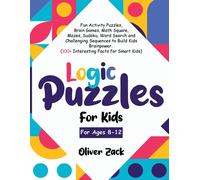 Brainy Panda Logic Puzzles For Kids For Ages 8-12 (Tascabile)