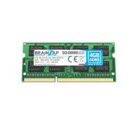 BRAINZAP 4GB DDR3 1066MHz PC3-8500S-7 SO-DIMM CL7 2Rx8 1.5V Unbuffered Non-ECC RAM memoria per notebook laptop Modulo di memoria Memory