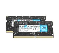BRAINZAP 64 GB DDR4 RAM SO-DIMM PC4-2666 V 2Rx8 2666 MHz 1.2 V CL19 - Memoria di memoria per laptop (2 X 32 GB)