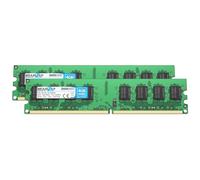 BRAINZAP 8GB (2x4GB) DDR2 800MHz PC2-6400U-666 DIMM CL6 2Rx8 1.8V Unbuffered Non-ECC RAM memoria per PC desktop Modulo di memoria Memory