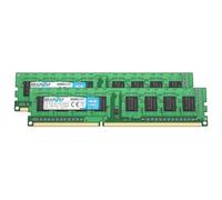 BRAINZAP 8GB (2x4GB) DDR3 1066MHz PC3-8500U-7 DIMM CL7 2Rx8 1.5V Unbuffered Non-ECC RAM memoria per PC desktop Modulo di memoria Memory