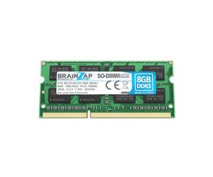BRAINZAP 8GB DDR3 1866MHz PC3L-14900S-13 SO-DIMM CL13 2Rx8 1.35V Unbuffered Non-ECC RAM memoria per notebook laptop Modulo di memoria Memory