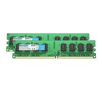 BRAINZAP Memoria RAM da 4 GB DDR2 DIMM PC2-5300U 2Rx8 667 MHz 1,8 V CL5 PC (2 X 2 GB)