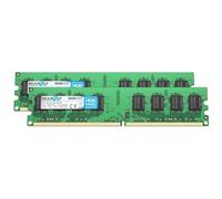 BRAINZAP Memoria RAM da 8 GB (2 x 4 GB), DDR2, DIMM PC2-6400U, 2Rx4, 800 MHz, 1,8 V, CL6