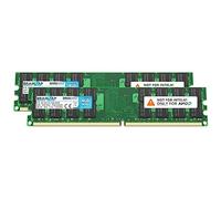 BRAINZAP Memoria RAM da 8 GB DDR2 DIMM PC2-6400U 2Rx16 800 MHz 1,8 V CL6 AMD PC (2 X 4 GB)