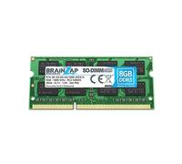 BRAINZAP Memoria RAM da 8 GB DDR3 SO-DIMM PC3-12800S 2Rx8 1600 MHz 1.5 V CL11 Notebook Laptop